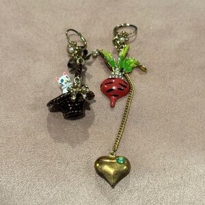 Betsey Johnson Very Rare Whimsical Earrings